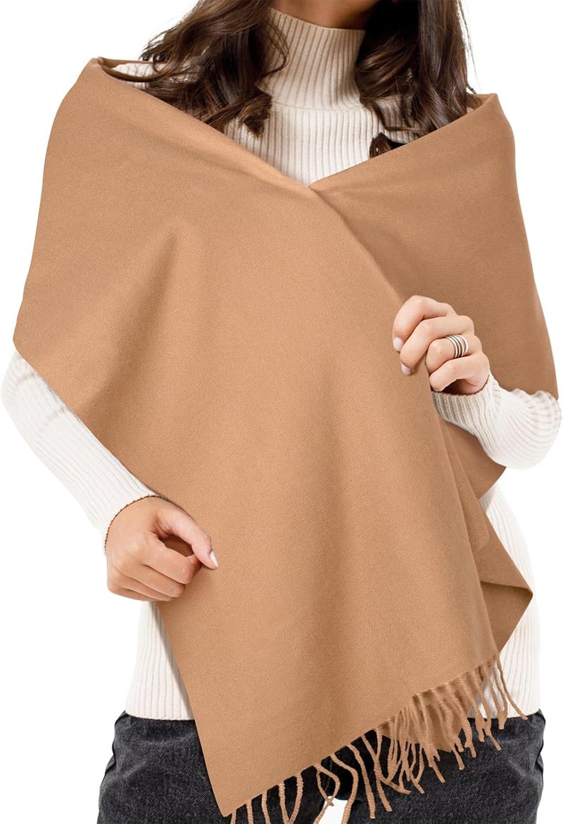 Darller Winter Scarf for Women Pashmina Shawls and Wraps for Evening Dresses Wedding Party Bridesmaid Warm Long Scarves Shawl - Image 4
